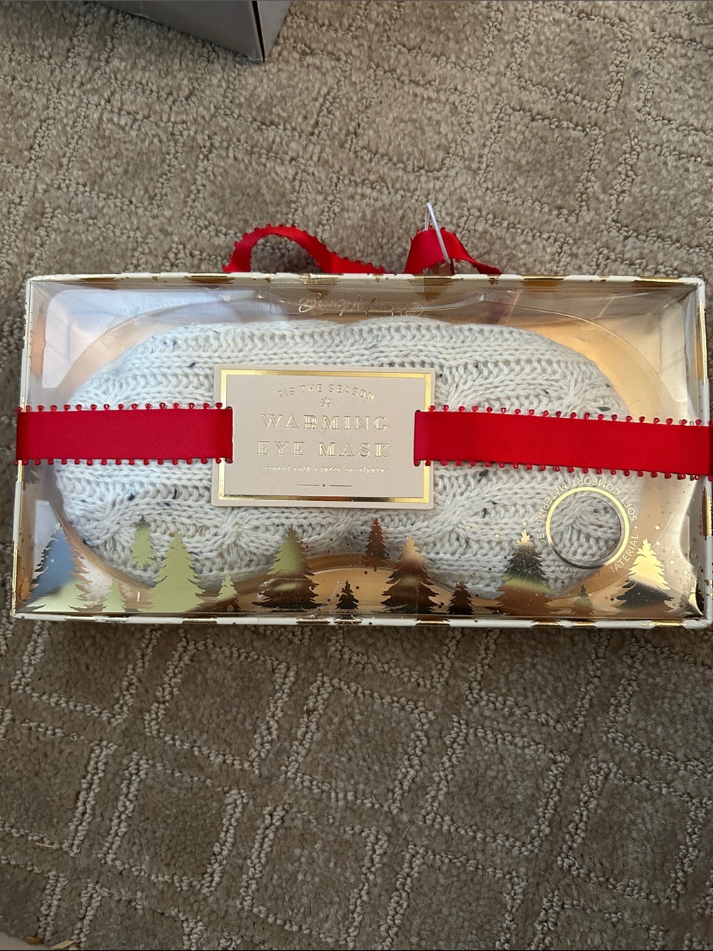 Warming Eye Mask - White